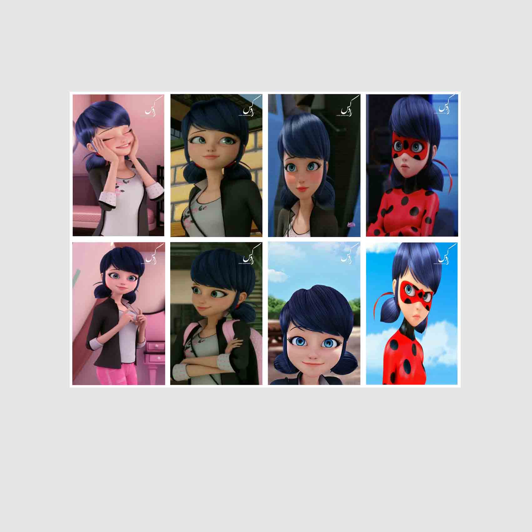 آویز تزیینی رادکس طرح دختر کفشدوزکی مدل m4