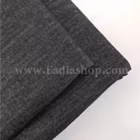 لایی چسب حریر 150 مشکی متری پیکاردی