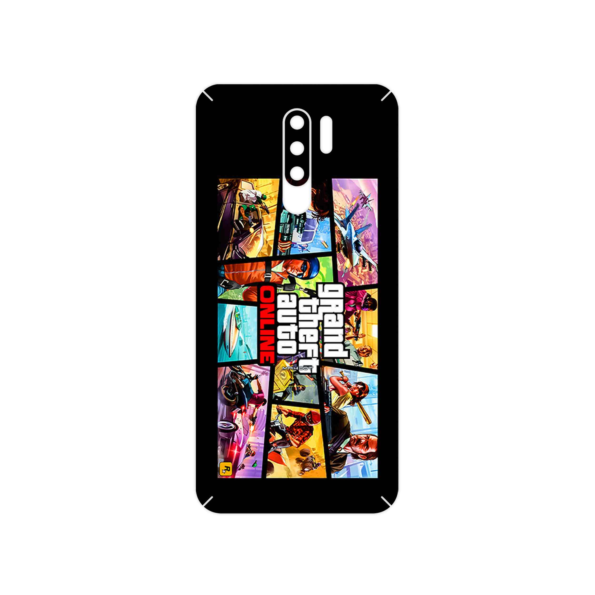 برچسب پوششی ماهوت مدل GTA Online Game Series مناسب برای گوشی موبایل شیائومی Redmi 9