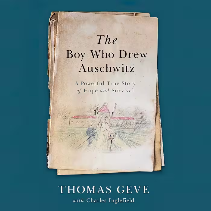 کتاب The Boy Who Drew Auschwitz اثر Thomas Geve and Charles Inglefield انتشارات HarperCollins B and Blackstone Publishing