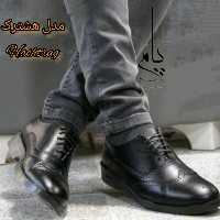 کفش مردانه  چرمی  کلاسیک محصول پام 