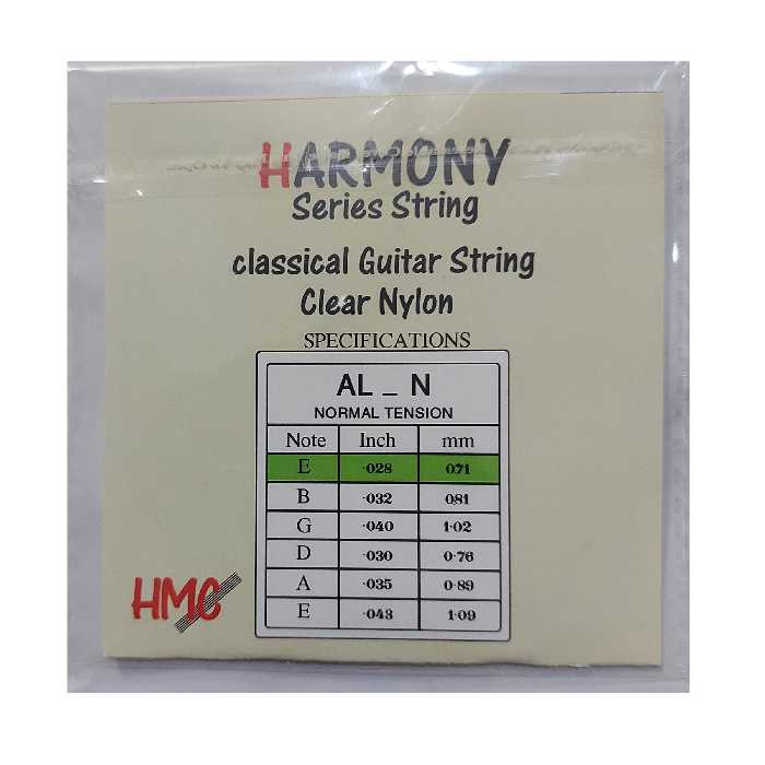 سیم یکم گیتار کلاسیک هارمونی مدل 1th