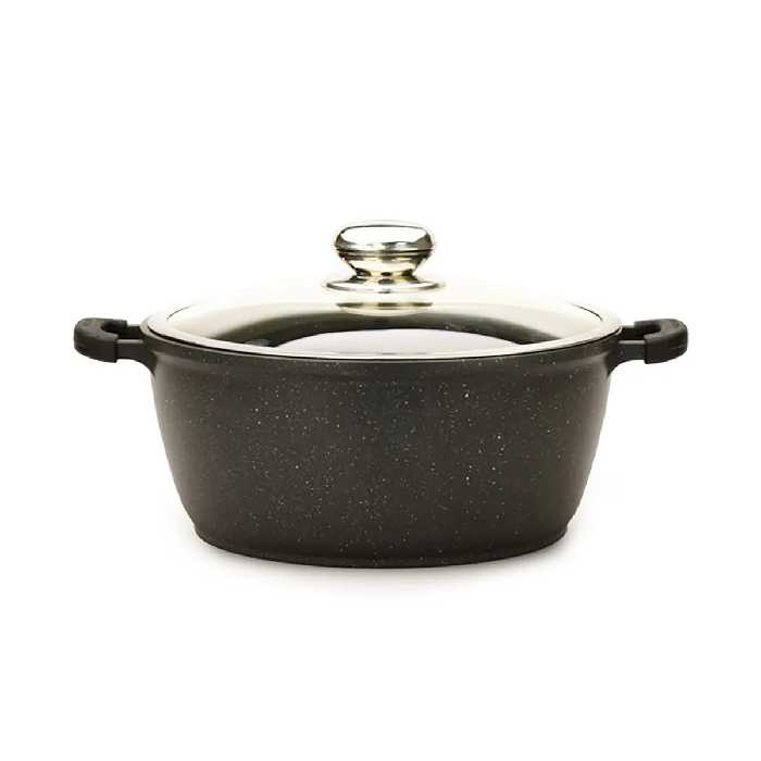 قابلمه گرانیتی زرساب مدل گریپ کد RP-432 (سایز 32)