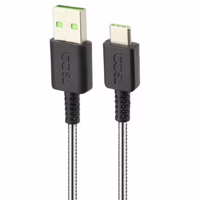 کابل تبدیل USB به USB C تسکو مدل TCC302 طول 1 متر