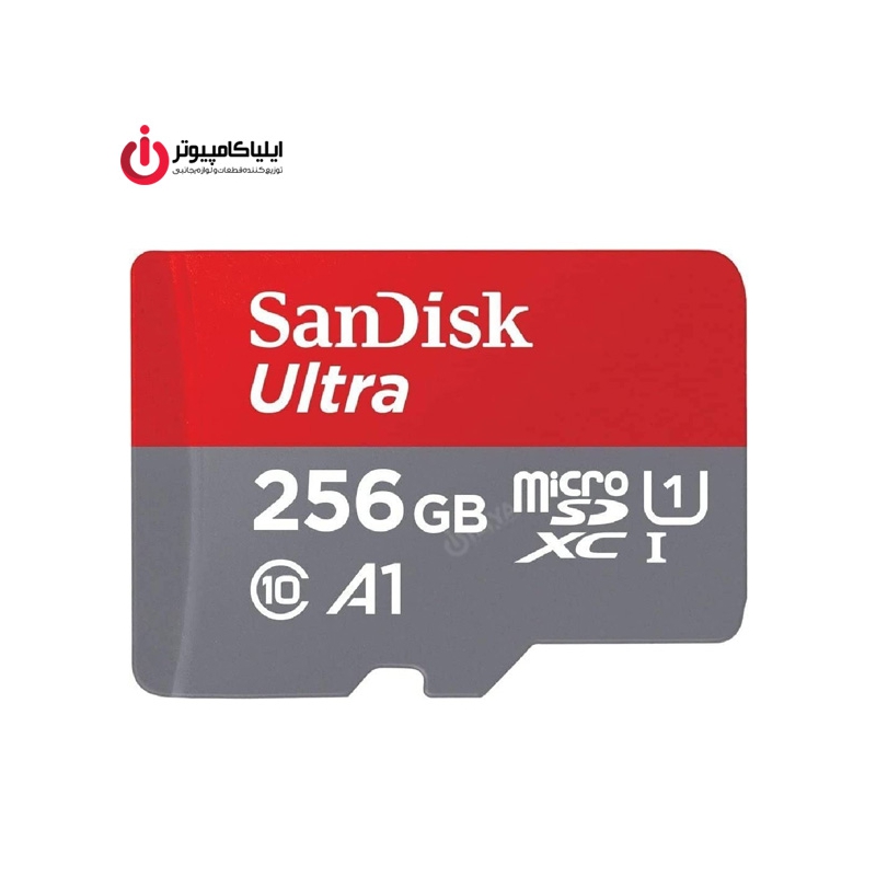 مموری کارت Micro SD C10 U1 سن دیسک ULTRA SDSQUA4-GN6MN ظرفیت 256 گیگابایت
