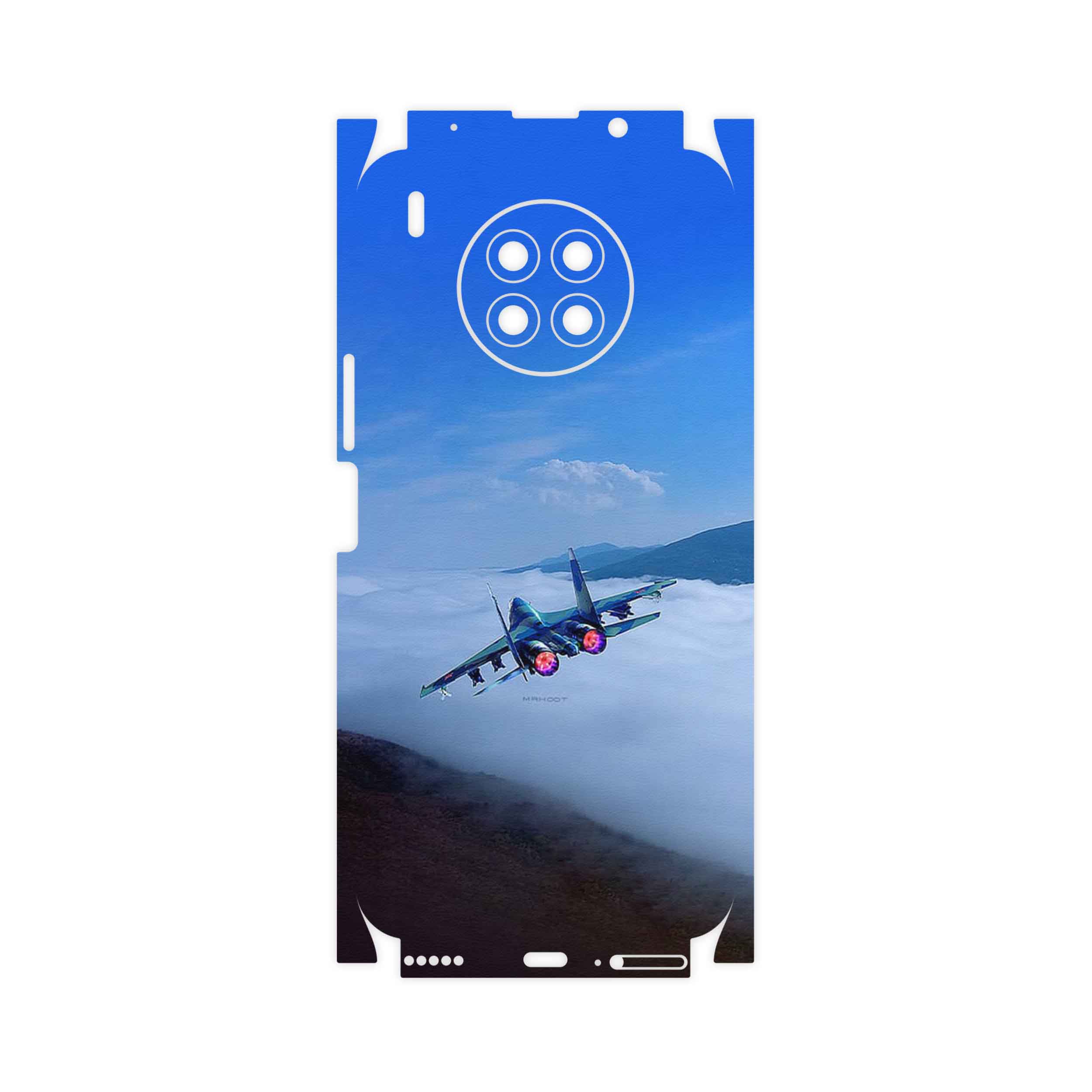 برچسب پوششی ماهوت مدل Fighter plane Su27-FullSkin مناسب برای گوشی موبایل آنر 50 Lite