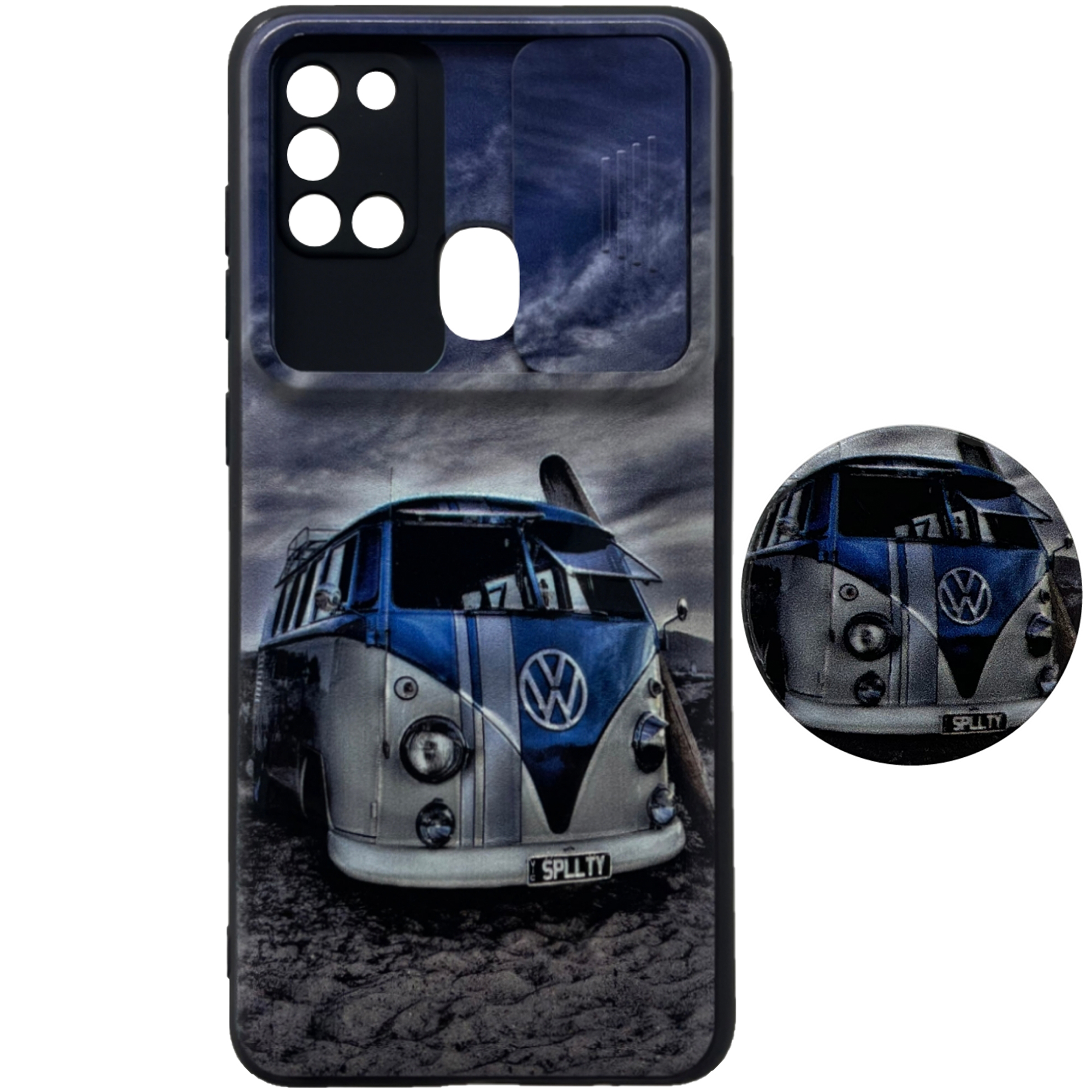 کاور کد 35-a21s مناسب برای گوشی موبایل سامسونگ Galaxy A21S به همراه پایه نگهدارنده