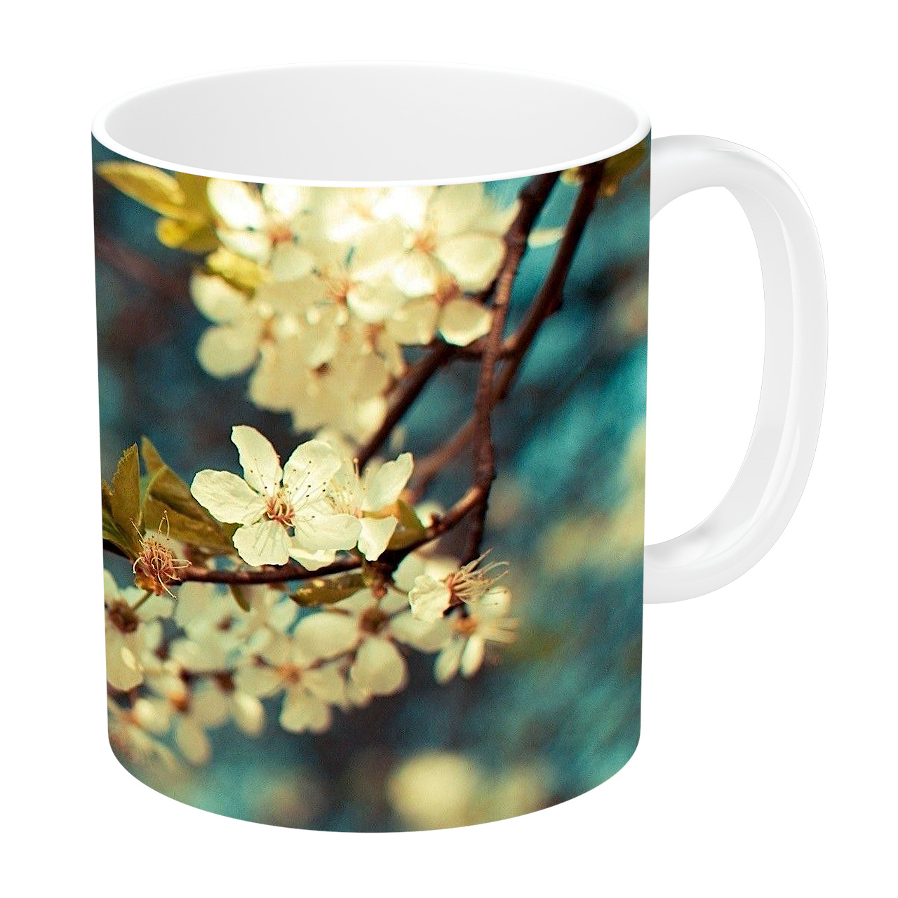 ماگ طرح شکوفه مدل NI2704