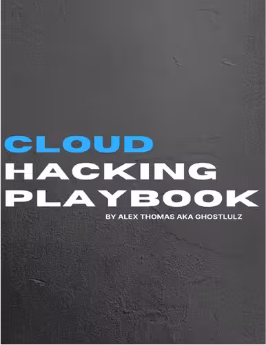خرید و دانلود نسخه کامل کتاب CLOUD HACKING PLAYBOOK