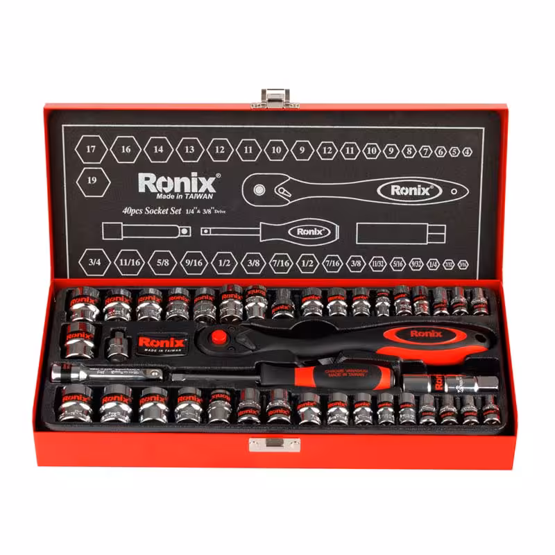 ست 40 عددی آچار بکس Ronix RH-2640