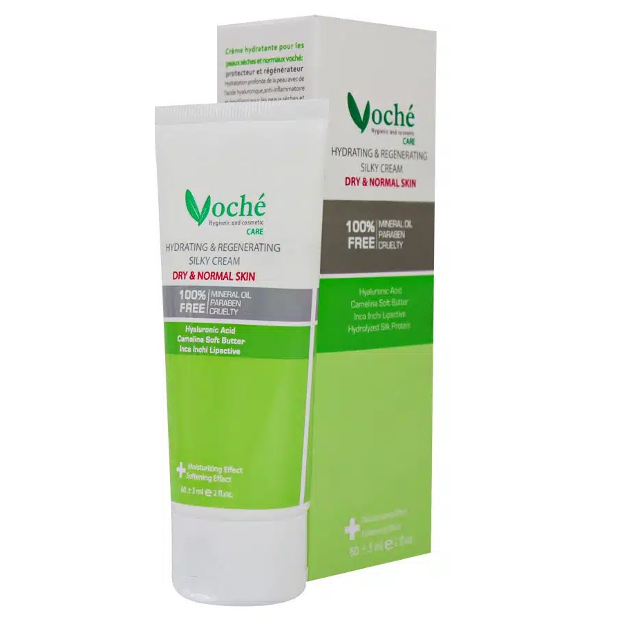 وچه کرم آبرسان پوست خشک 60 میل VOCHE