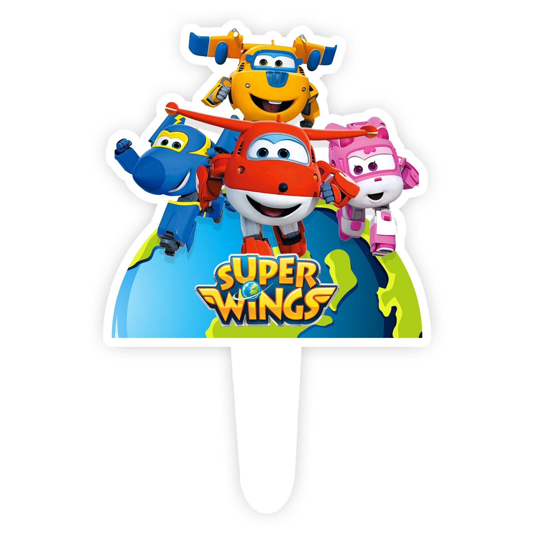    تاپر کیک طرح جت پستچی کد R553