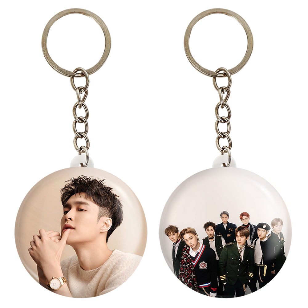 جاکلیدی خندالو مدل لی گروه اکسو EXO کد 1677616780 مجموعه 2 عددی