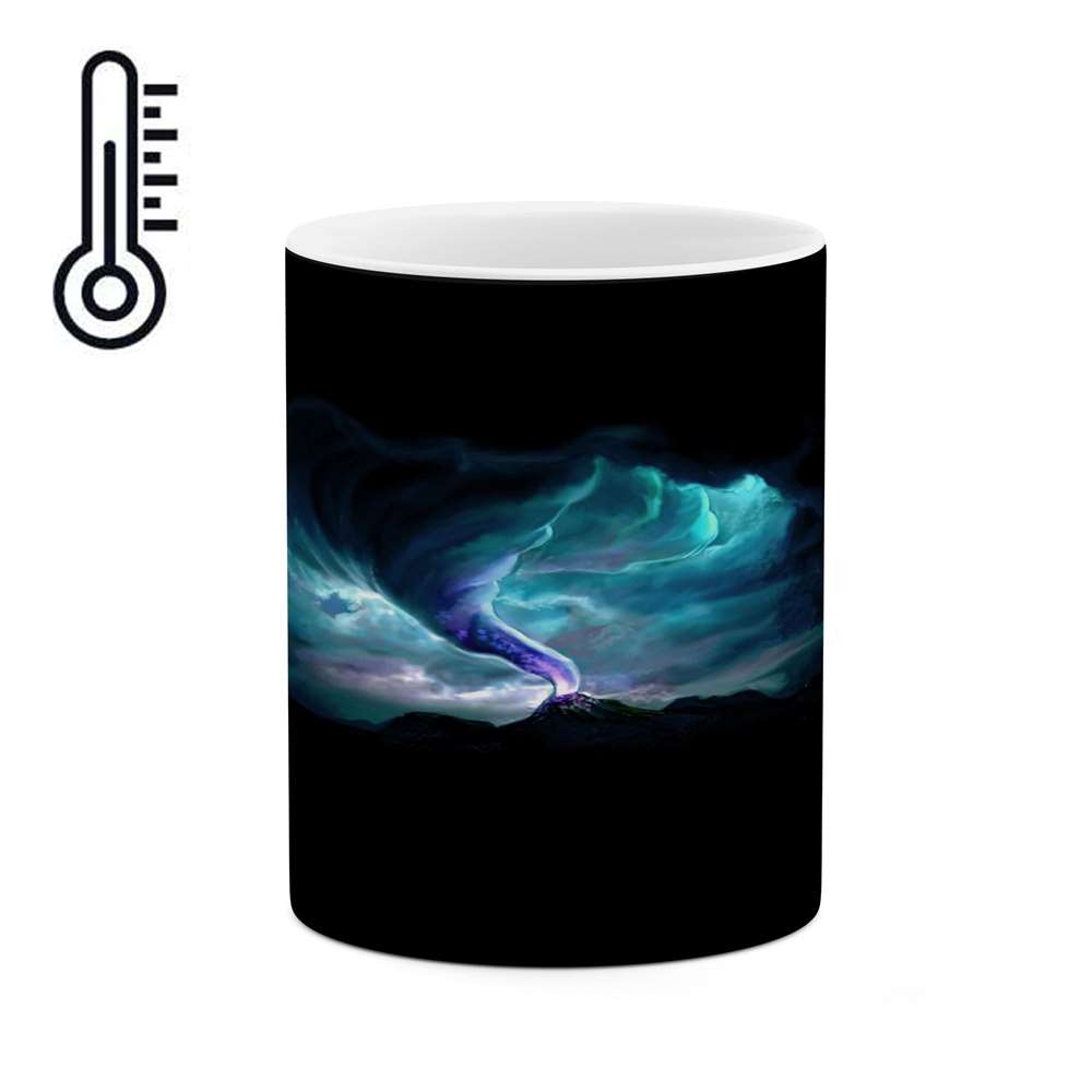 ماگ حرارتی کاکتی طرح نقاشی مدل mgh13883