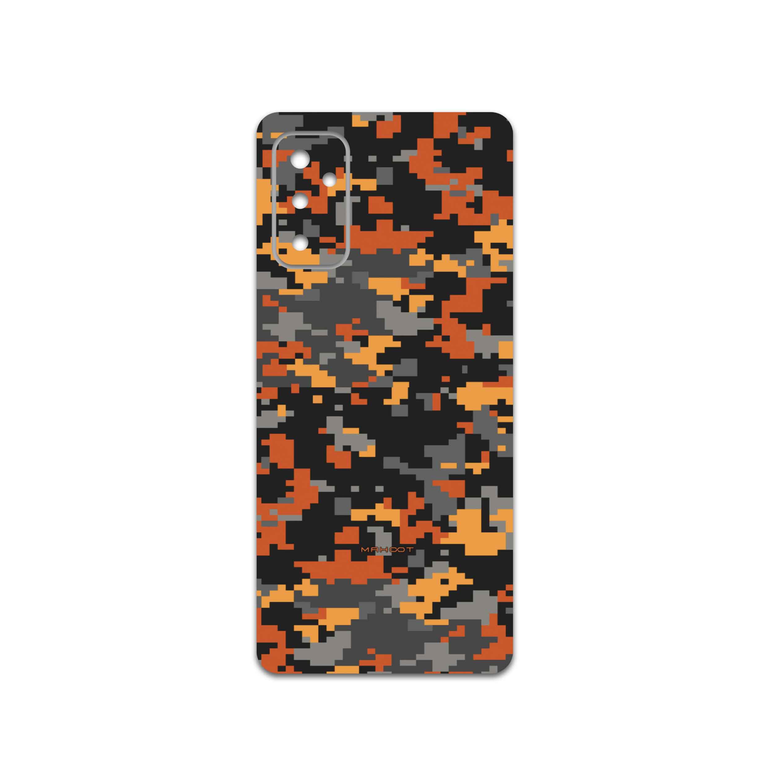 برچسب پوششی ماهوت مدل Army-Autumn-pixel مناسب برای گوشی موبایل سامسونگ Galaxy M52 5G