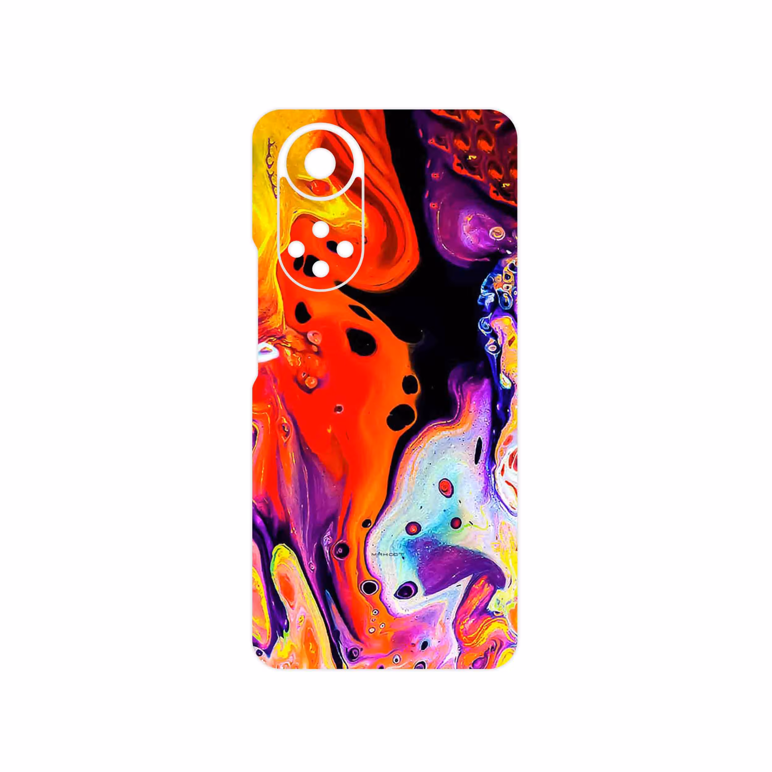 برچسب پوششی ماهوت مدل Abstract Oil Art مناسب برای گوشی موبایل هوآوی Nova 9