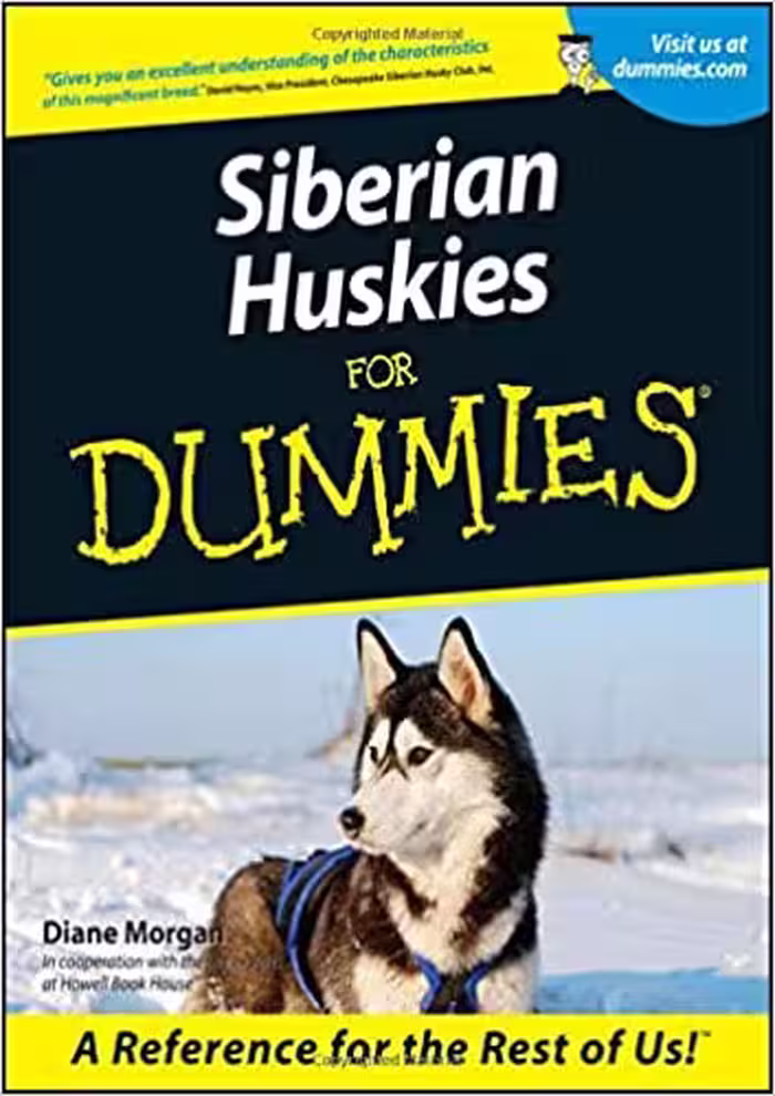 خرید و دانلود نسخه کامل کتاب Siberian Huskies For Dummies -   pdf