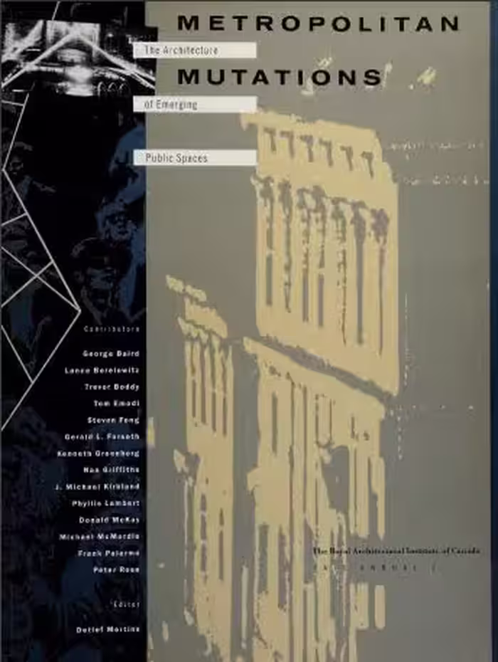 [PDF] دانلود کتاب Metropolitan Mutations - The Architecture Of Emerging Public Spaces, 1989