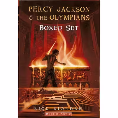 کتاب Percy Jackson &amp; the Olympians اثر جمعی از نویسندگان انتشارات Scholastic