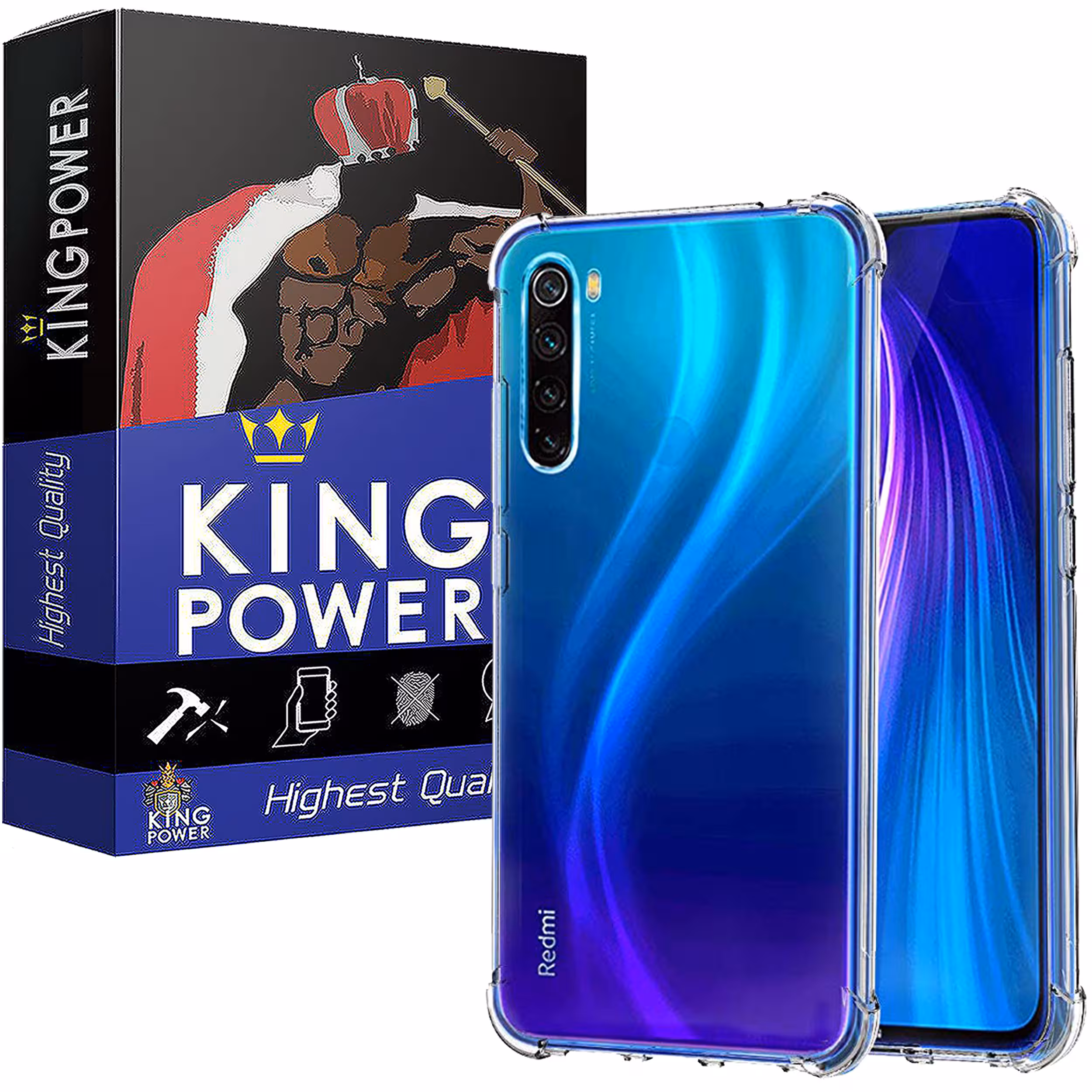 کاور کینگ پاور مدل S68 مناسب برای گوشی موبایل شیائومی Redmi Note 8