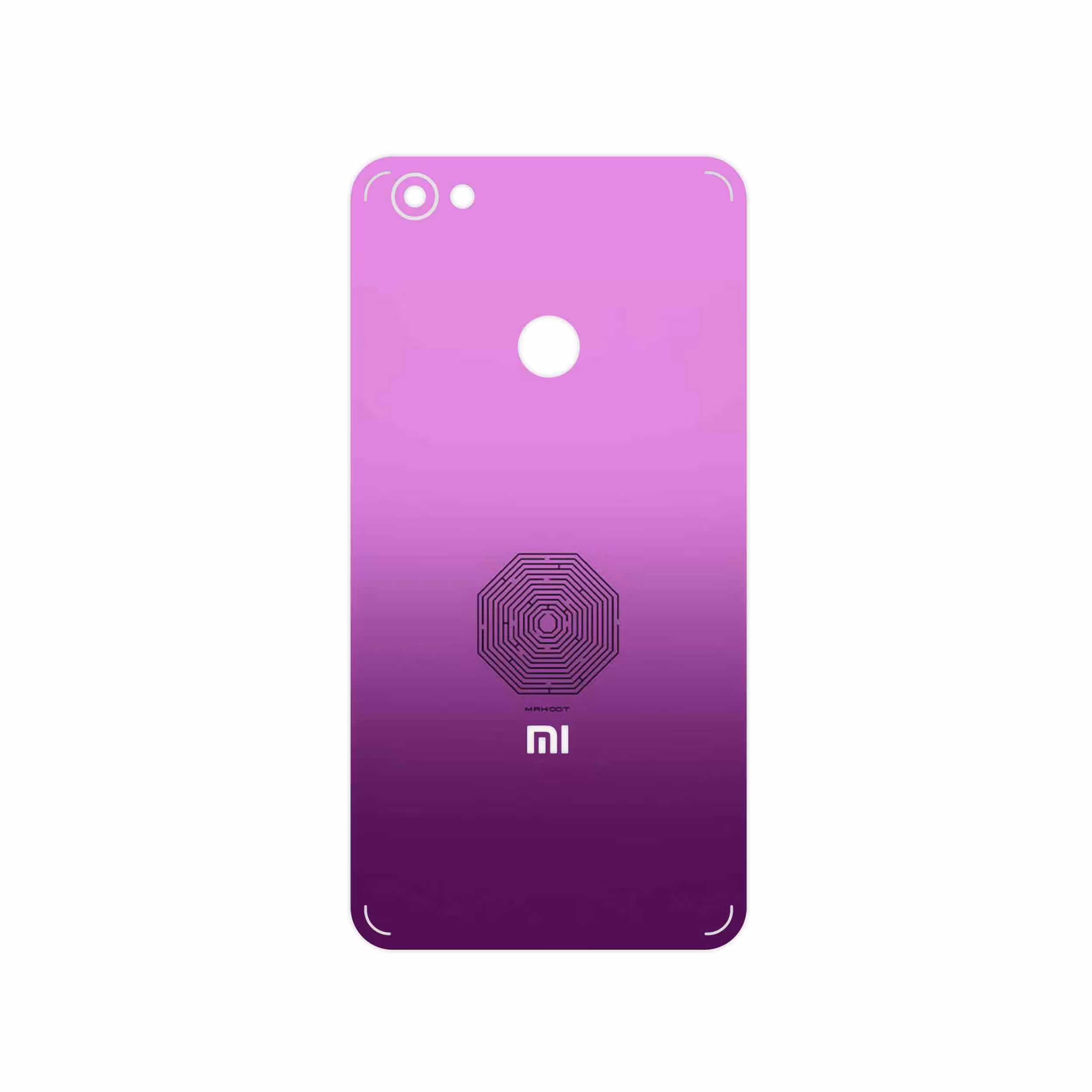 برچسب پوششی ماهوت مدل Minimal Maze مناسب برای گوشی موبایل شیائومی Redmi Note 5A Prime