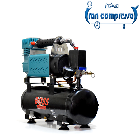 کمپرسور باد 10 لیتری خودرو تک سیلندر BOSS