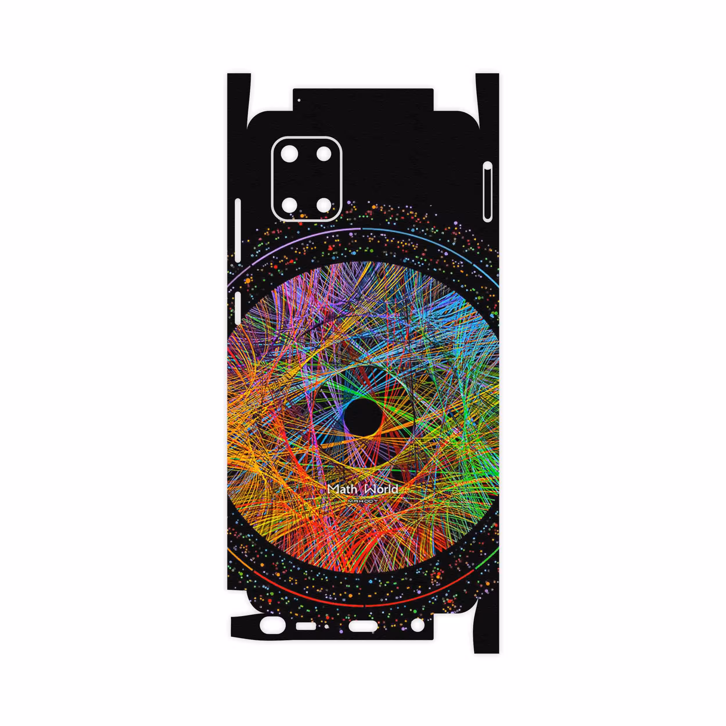 برچسب پوششی ماهوت مدل Mathematical Geometric Shape 2-FullSkin مناسب برای گوشی موبایل سامسونگ Galaxy Note 10 Lite