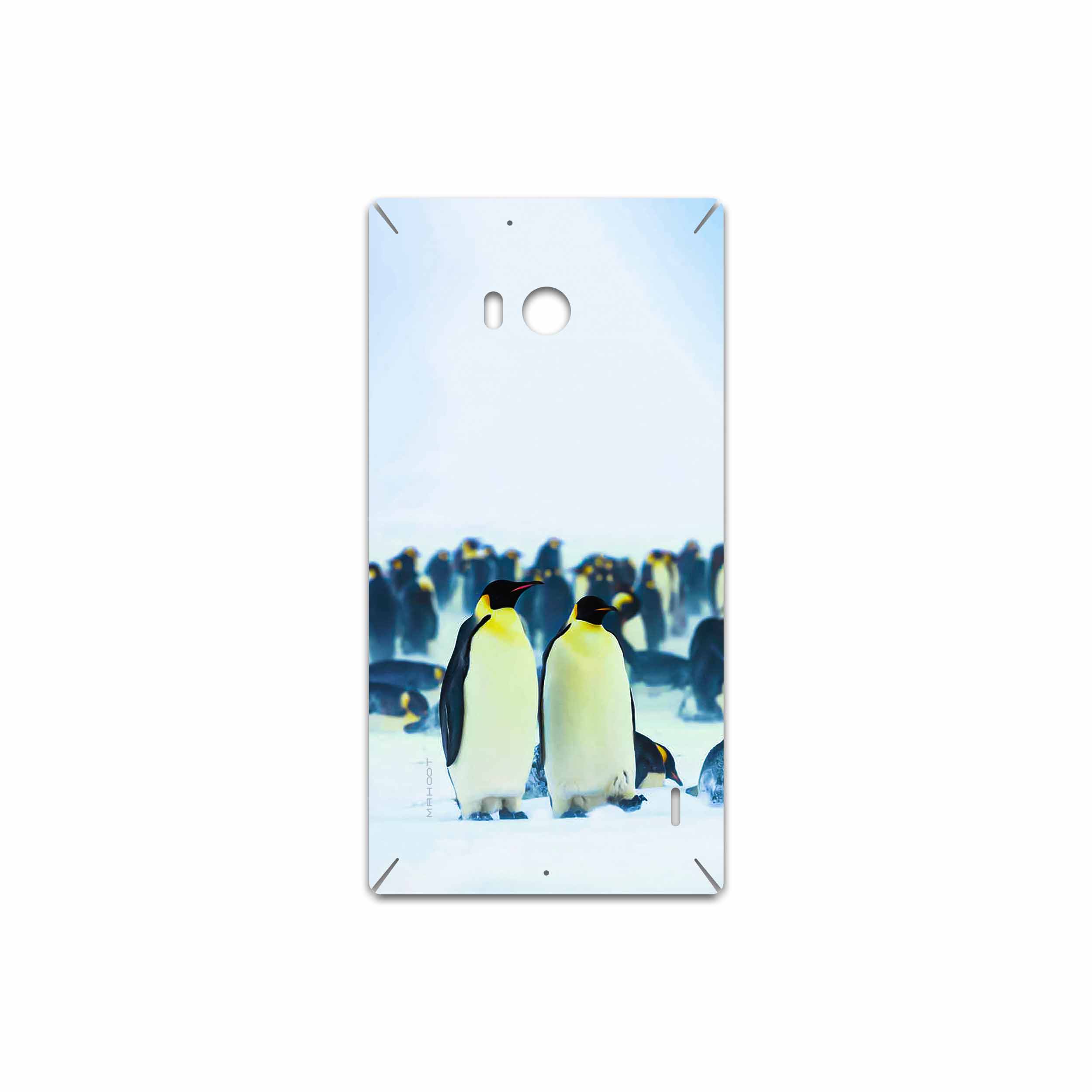 برچسب پوششی ماهوت مدل Penguin مناسب برای گوشی موبایل نوکیا Lumia 930