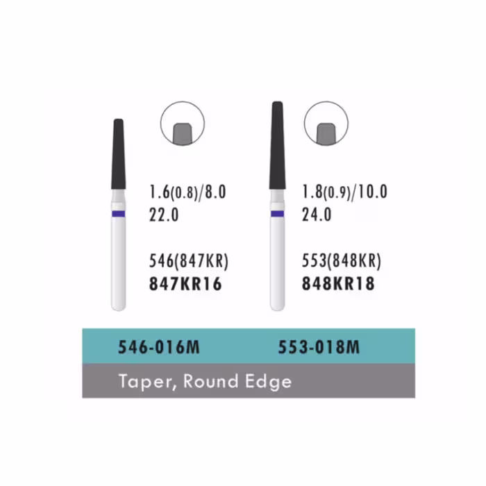 فرز ATD Taper Round Edge (بسته 5 عددی)