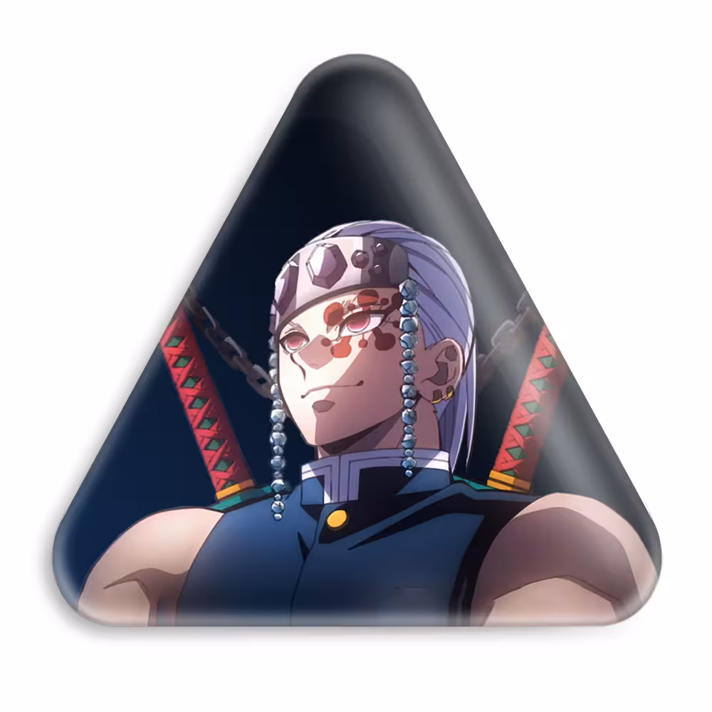 پیکسل خندالو طرح اوزویی تنگن انیمه شیطان کش مدل مثلثی کد 12777