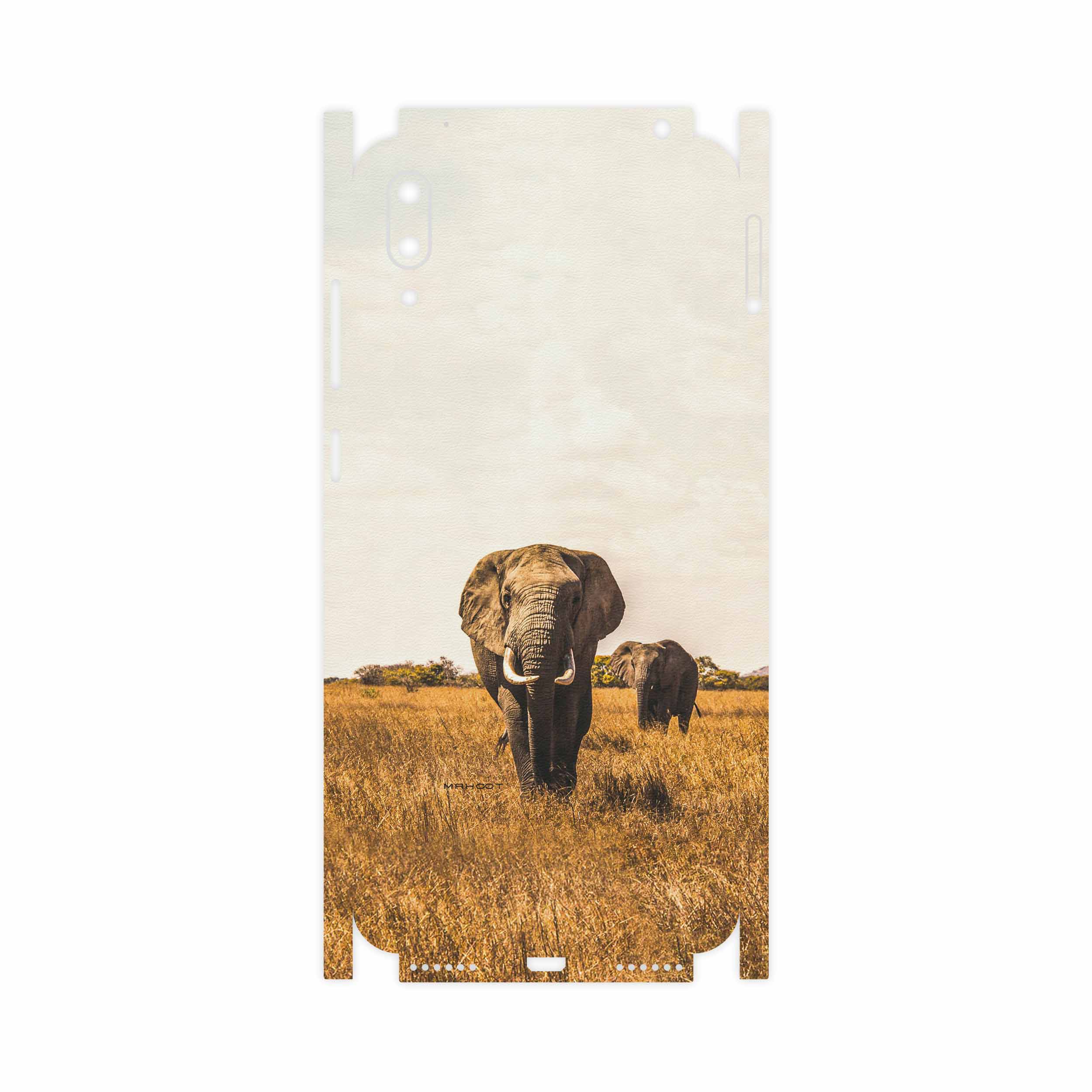 برچسب پوششی ماهوت مدل Elephant-FullSkin مناسب برای گوشی موبایل هوآوی Y7 Pro 2019