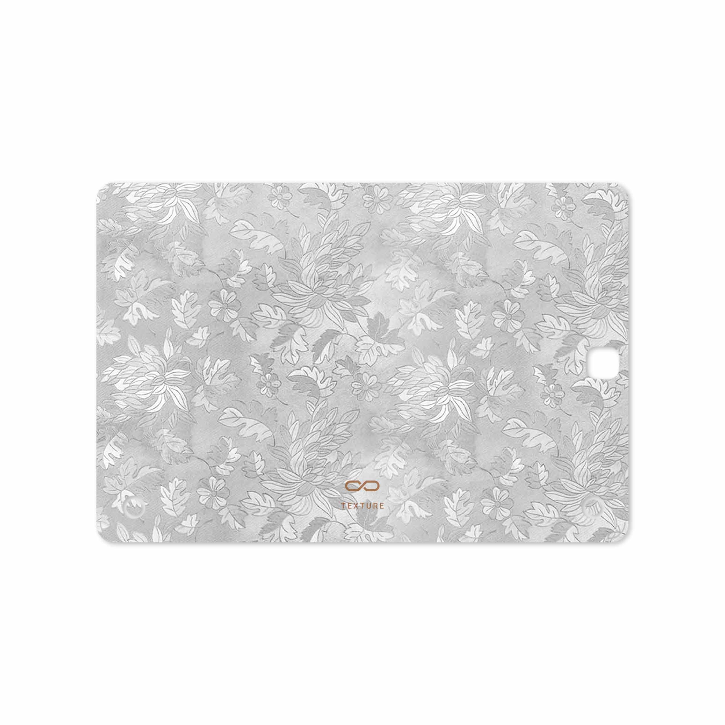 برچسب پوششی ماهوت مدل Silver-Wildflower مناسب برای تبلت سامسونگ Galaxy Tab A 9.7 2015 T555
