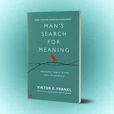 کتاب Mans Search For Meaning اثر Viktor E.Frankl انتشارات معیار علم
