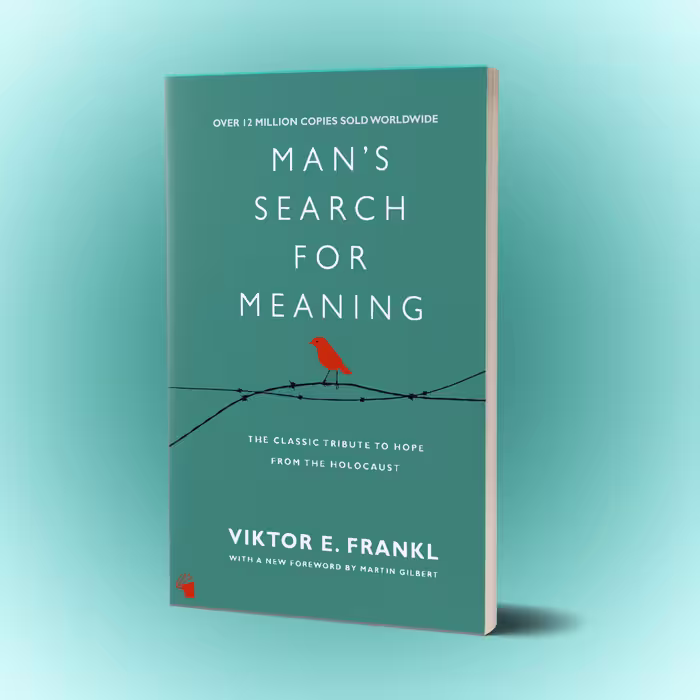 کتاب Mans Search For Meaning اثر Viktor E.Frankl انتشارات معیار علم