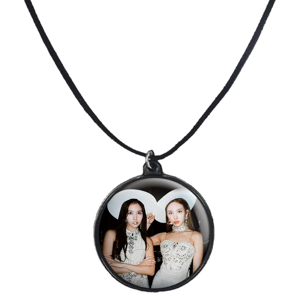 گردنبند پرمانه طرح تو ایس کد pmb.19697 مدل دو طرفه