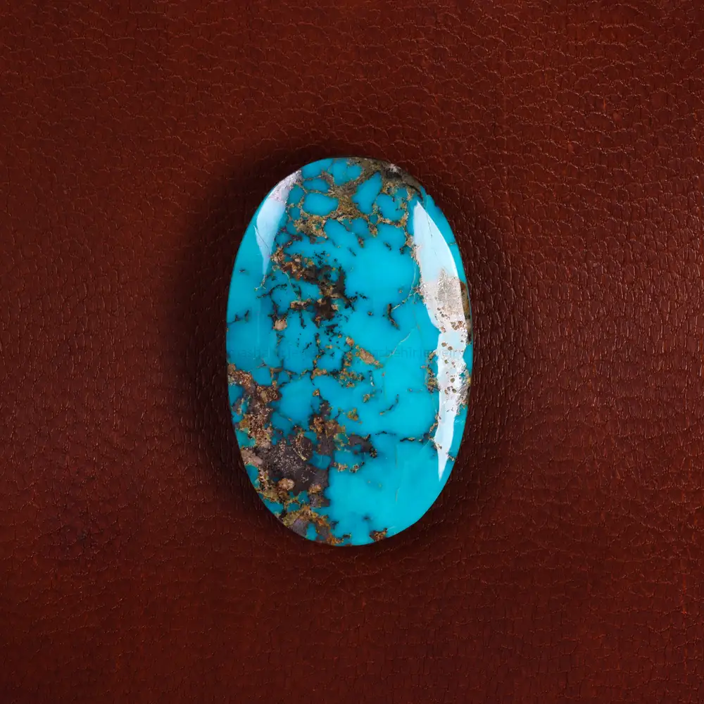 نگین فیروزه شجری کد 22465 - جواهری مشاهیر