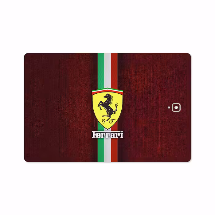 برچسب پوششی ماهوت مدل Ferrari مناسب برای تبلت سامسونگ Galaxy Tab S4 10.5 2018 T835