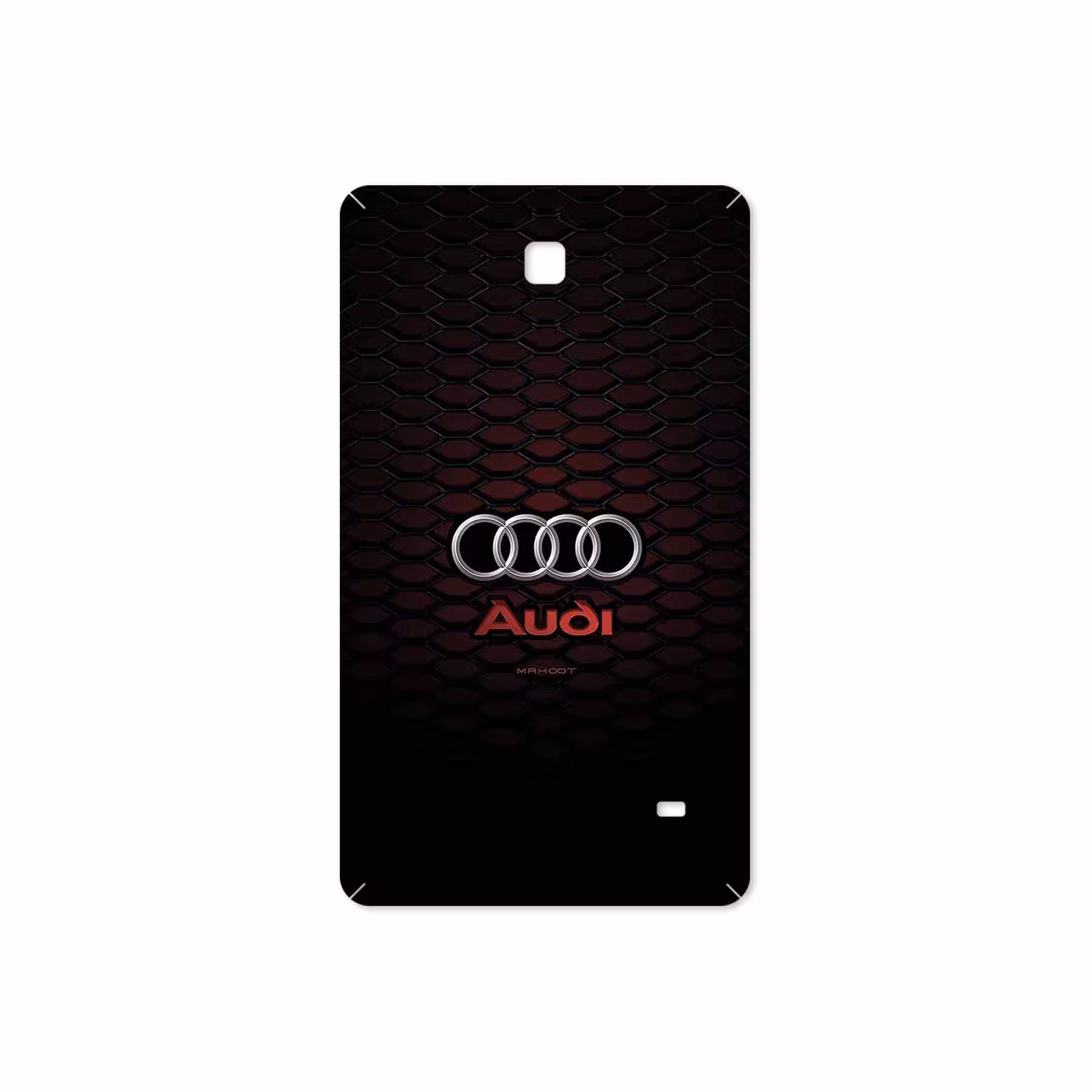 برچسب پوششی ماهوت مدل Audi AG مناسب برای تبلت سامسونگ Galaxy Tab 4 7.0 2014 T231