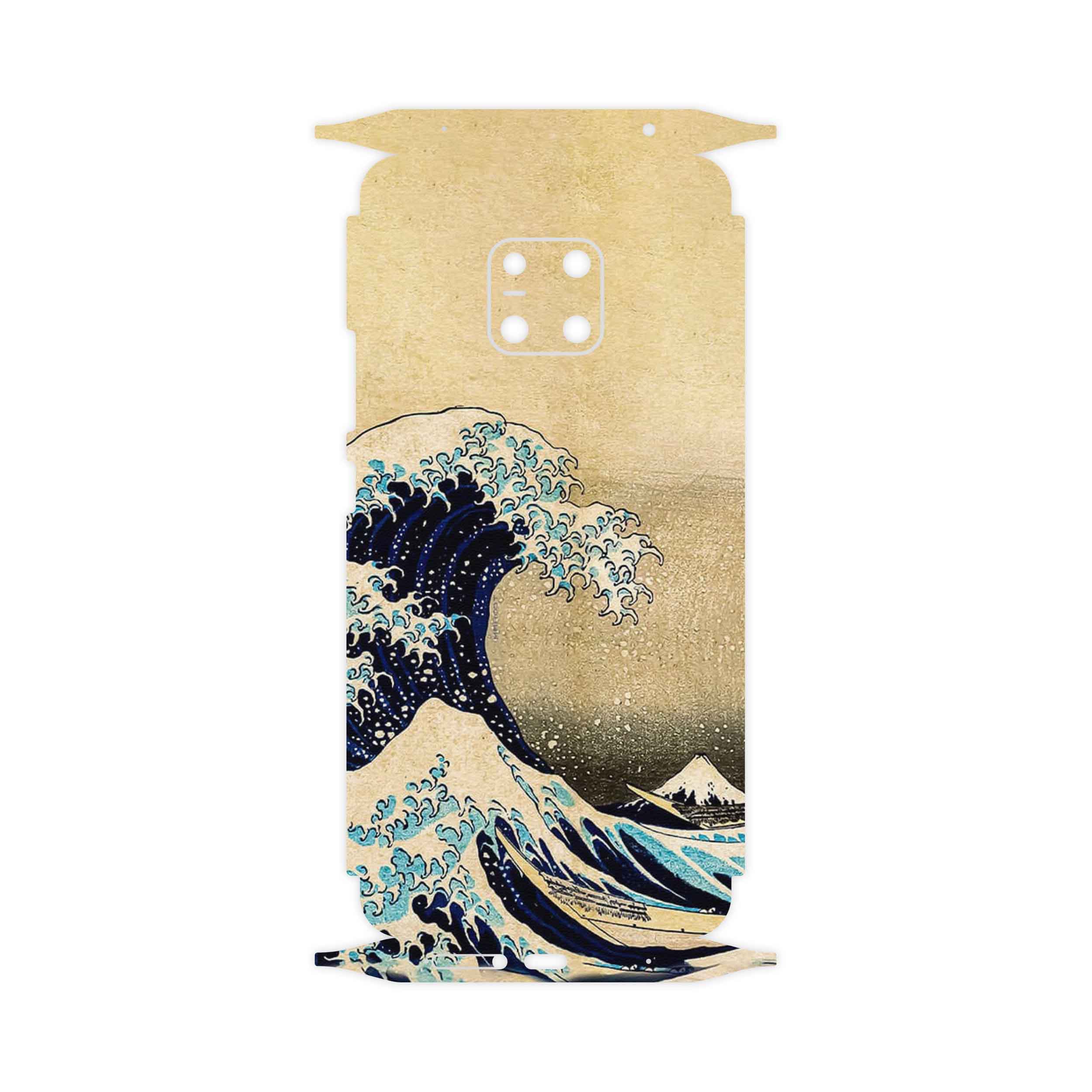 برچسب پوششی ماهوت مدل The Great Wave off Kanagawa of Hokusai-FullSkin مناسب برای گوشی موبایل هوآوی Mate 20 Pro