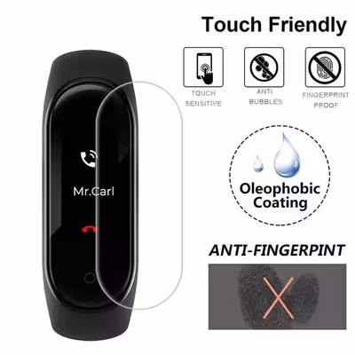 محافظ صفحه نمایش کوالا مدل CO-M5 مناسب برای مچ بند شیائومی Mi Band 5 بسته ۲ عددی