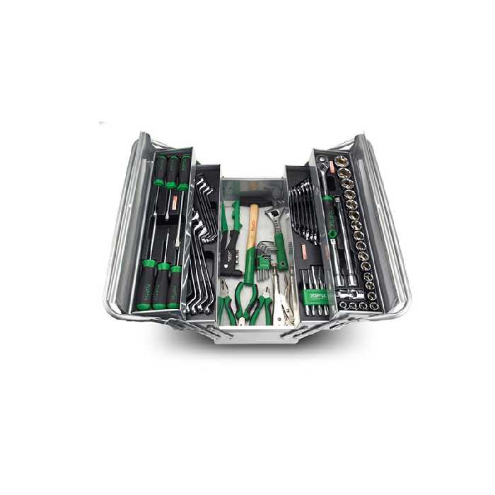 جعبه ابزار کامل کارگاهی قابل حمل تاپ تول TOPTUL مدل GCAZ0021