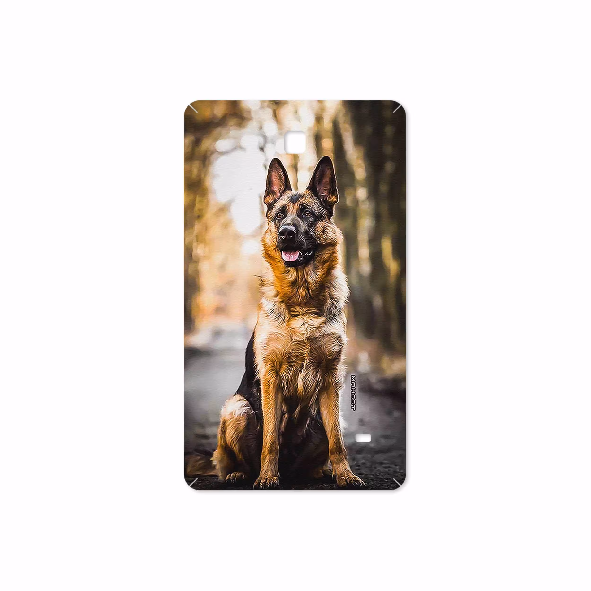 برچسب پوششی ماهوت مدل Dog-1 مناسب برای تبلت سامسونگ Galaxy Tab 4 7.0 2014 T231