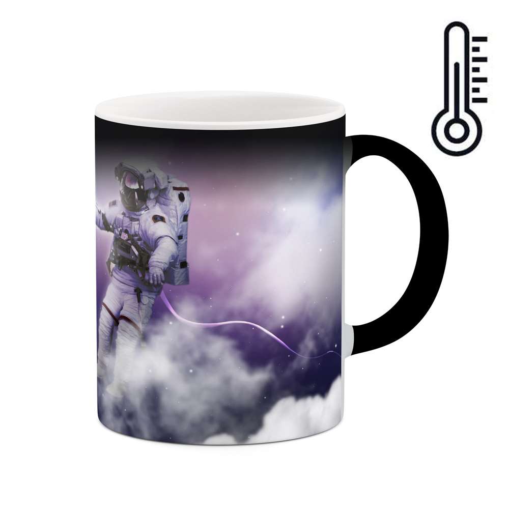 ماگ حرارتی طرح فضانورد  مدل mgph13689