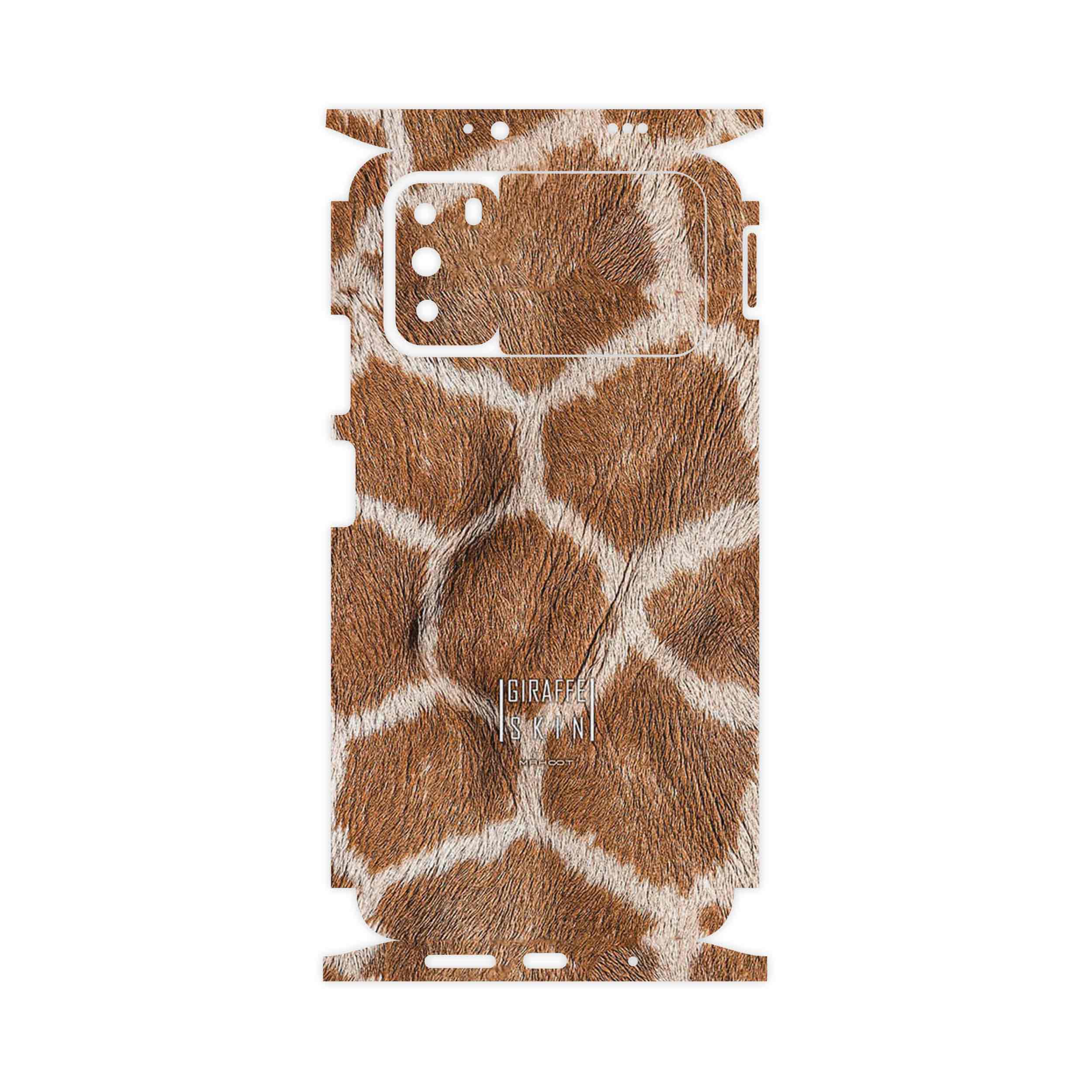 برچسب پوششی ماهوت مدل Giraffe Skin-FullSkin مناسب برای گوشی موبایل شیائومی Poco M3