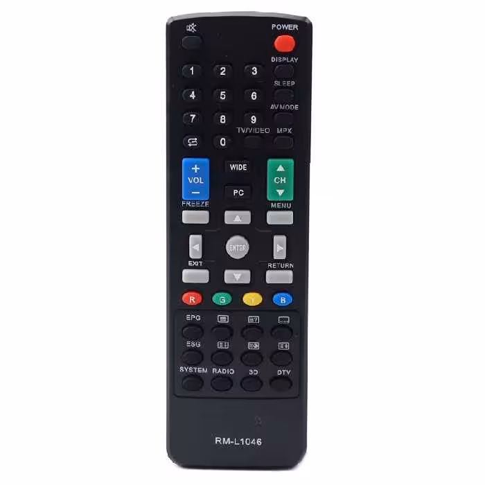 ریموت کنترل تلویزیون مدل RM-L1046