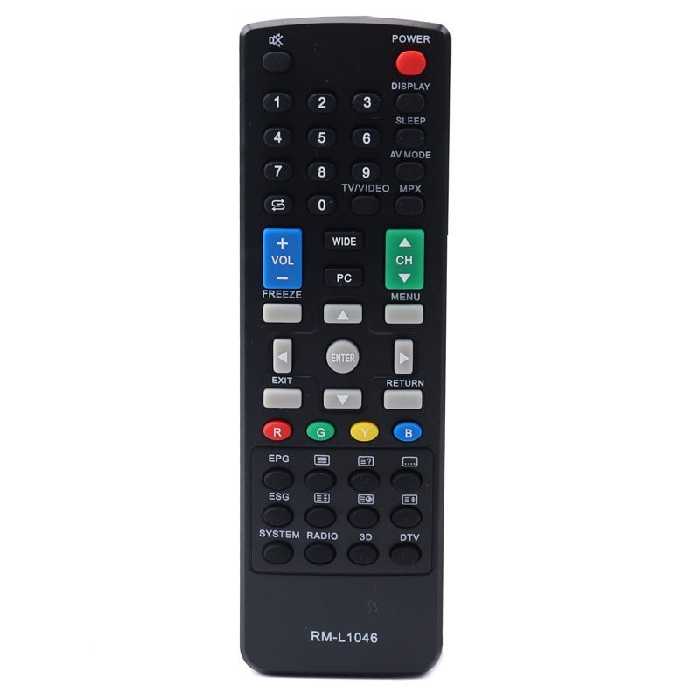 ریموت کنترل تلویزیون مدل RM-L1046