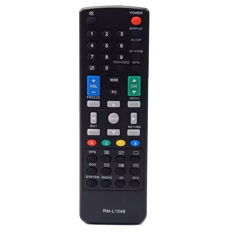 ریموت کنترل تلویزیون مدل RM-L1046