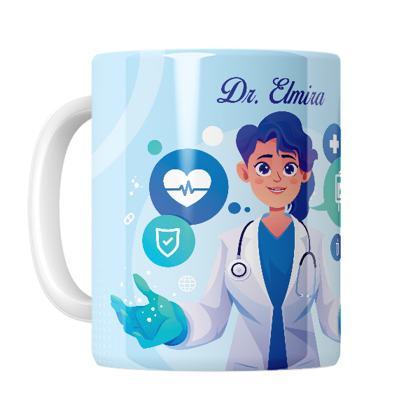 ماگ مدل پزشک طرح المیرا