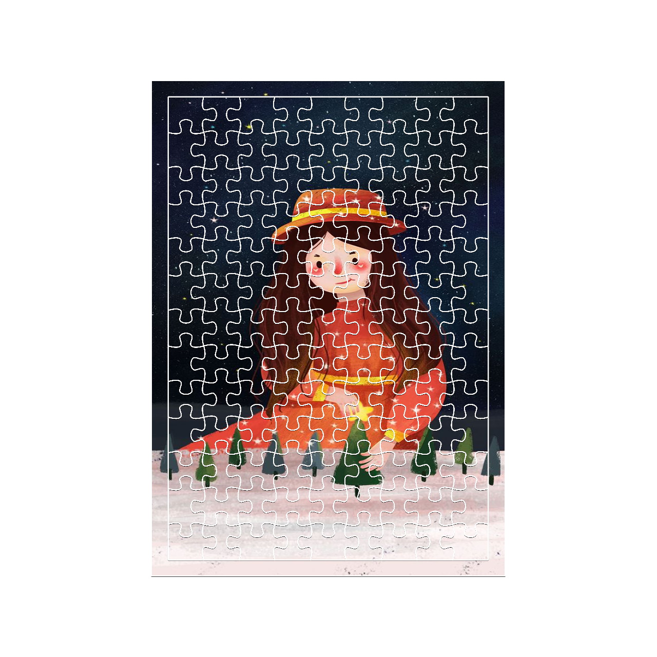 پازل 117 تکه مدل دختر کد 467