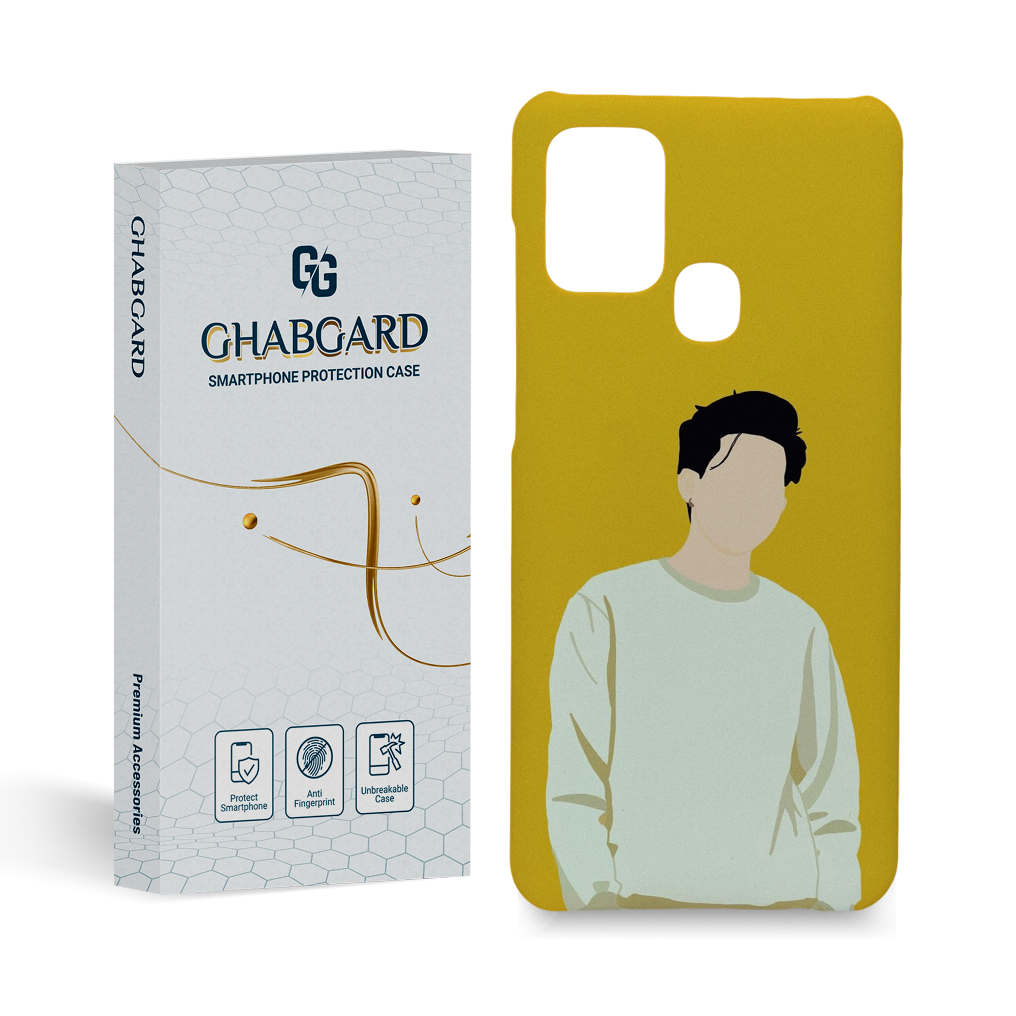 کاور قاب گارد مدل پسرانه مناسب برای گوشی موبایل سامسونگ galaxy a21s